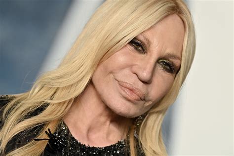 how tall is donatella versace|donatella versace current picture.